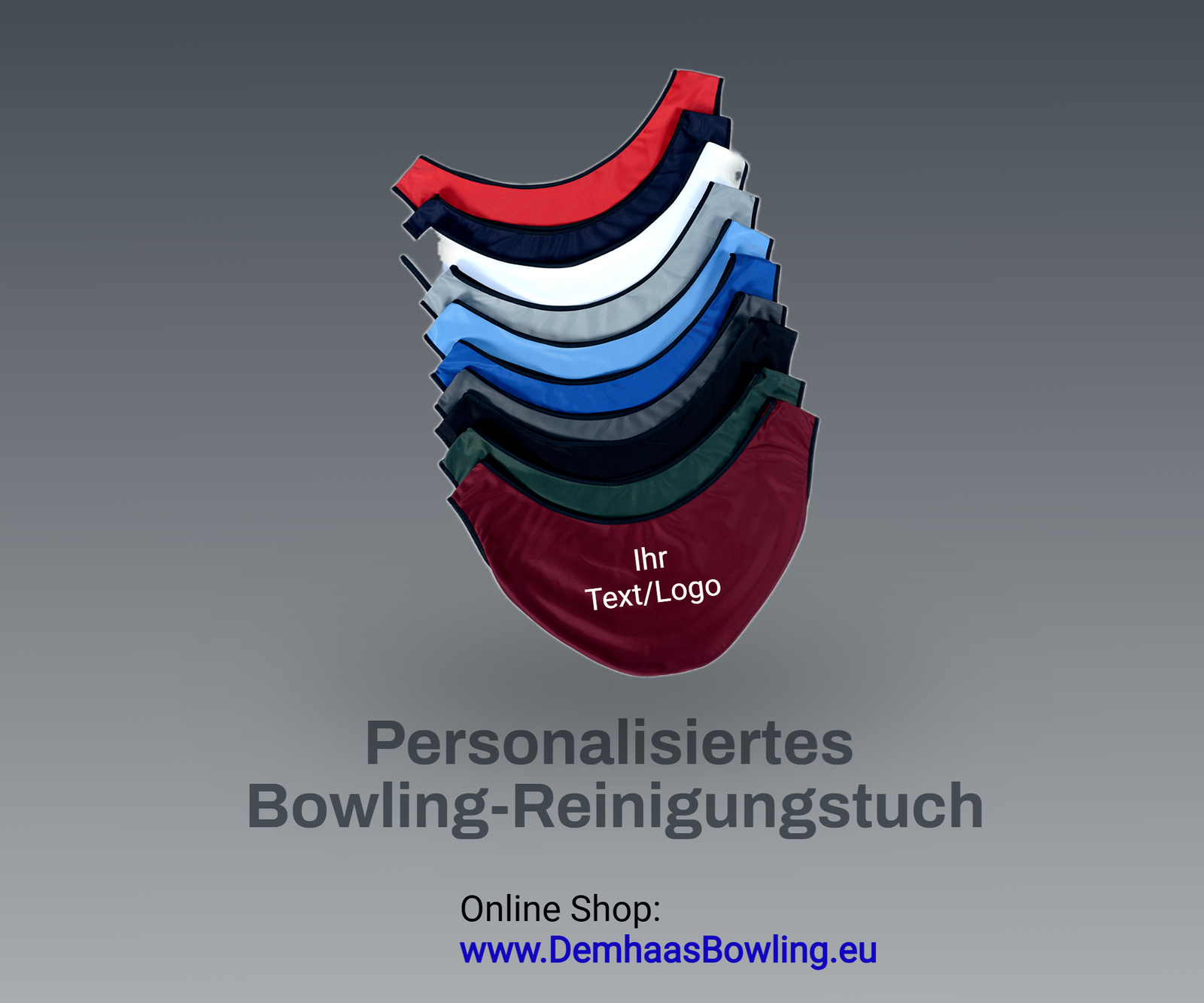 Personalisiertes Bowling-Reinigungstuch